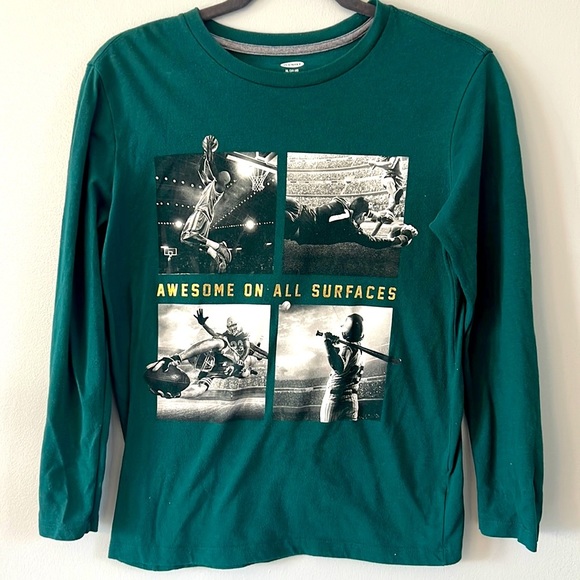 BOYS XL Old Navy Long Sleeve Tee - Picture 1 of 4